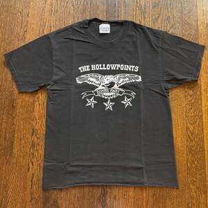 VINTAGE The Hollow Points Bombs Away BLACK CUTOFF SMALL T-SHIRT PUNK ROCK